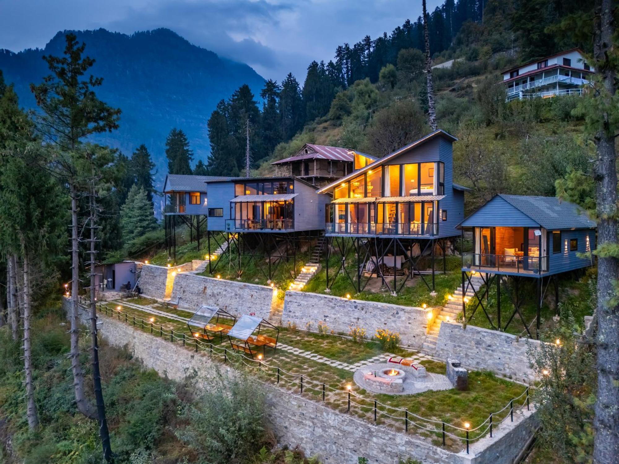 Montane Chalet , Sethan มะนาลี ภายนอก รูปภาพ