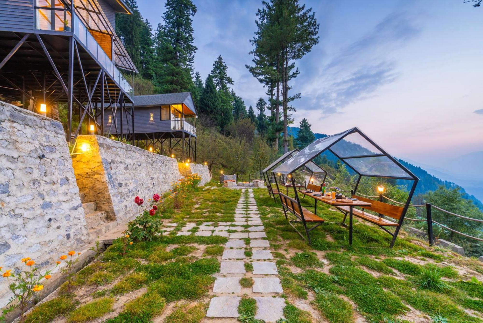 Montane Chalet , Sethan มะนาลี ภายนอก รูปภาพ