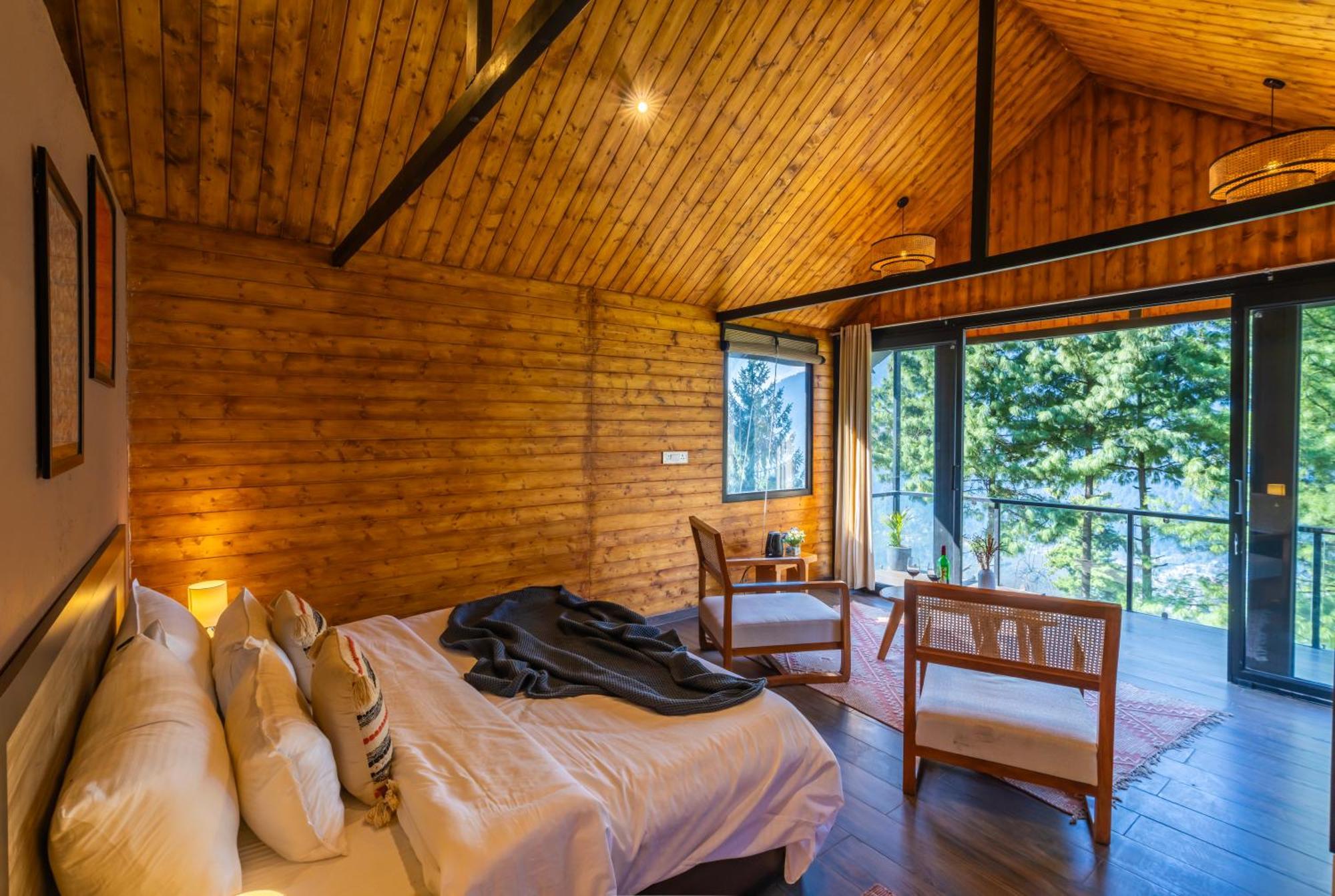 Montane Chalet , Sethan มะนาลี ภายนอก รูปภาพ